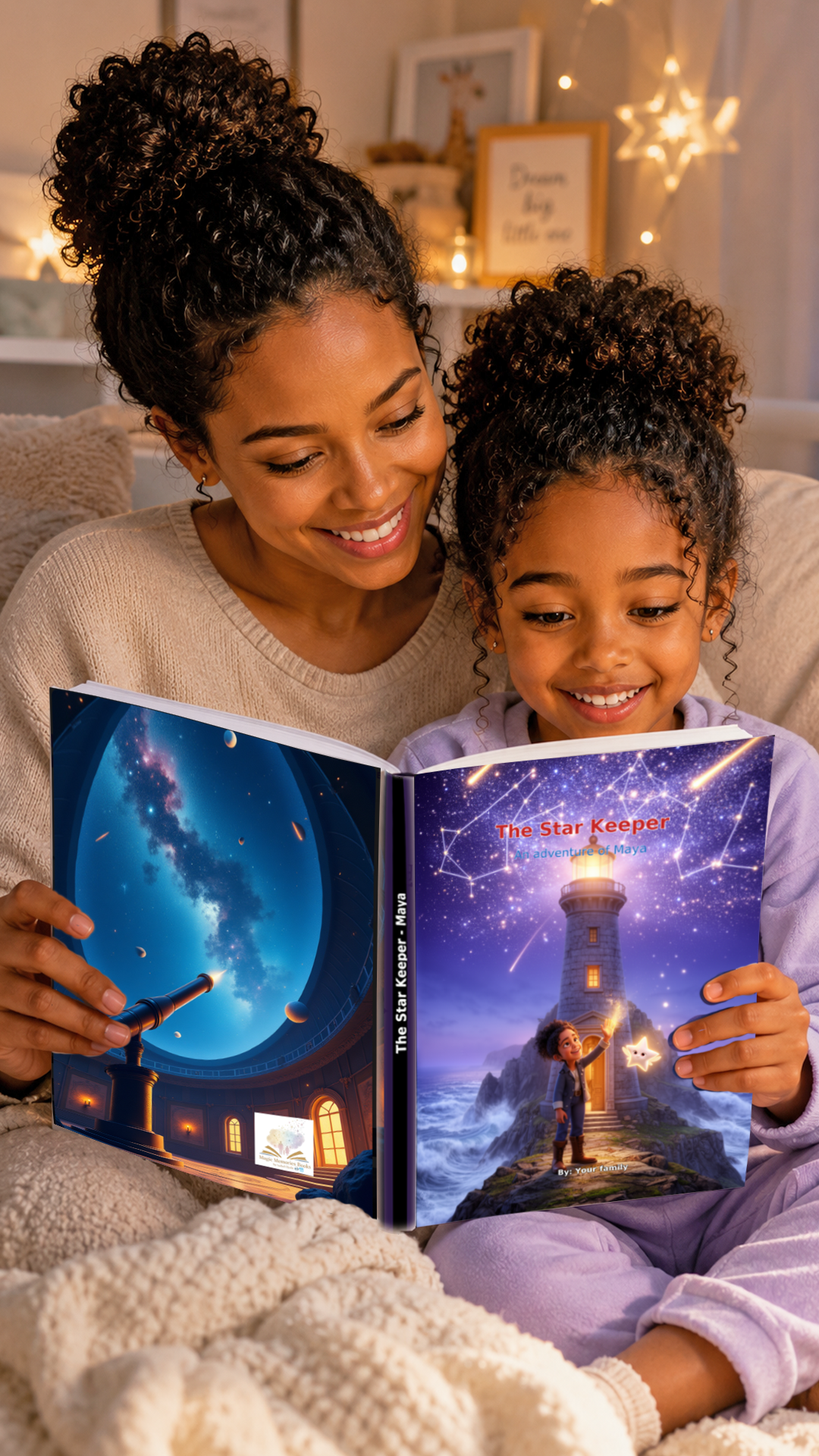 Magic Memories Book — libro personalizado real