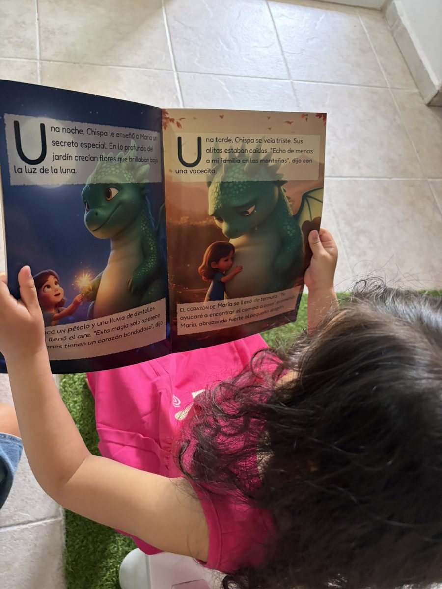 Magic Memories Book — libro personalizado real