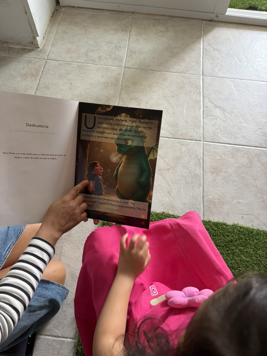 Magic Memories Book — libro personalizado real