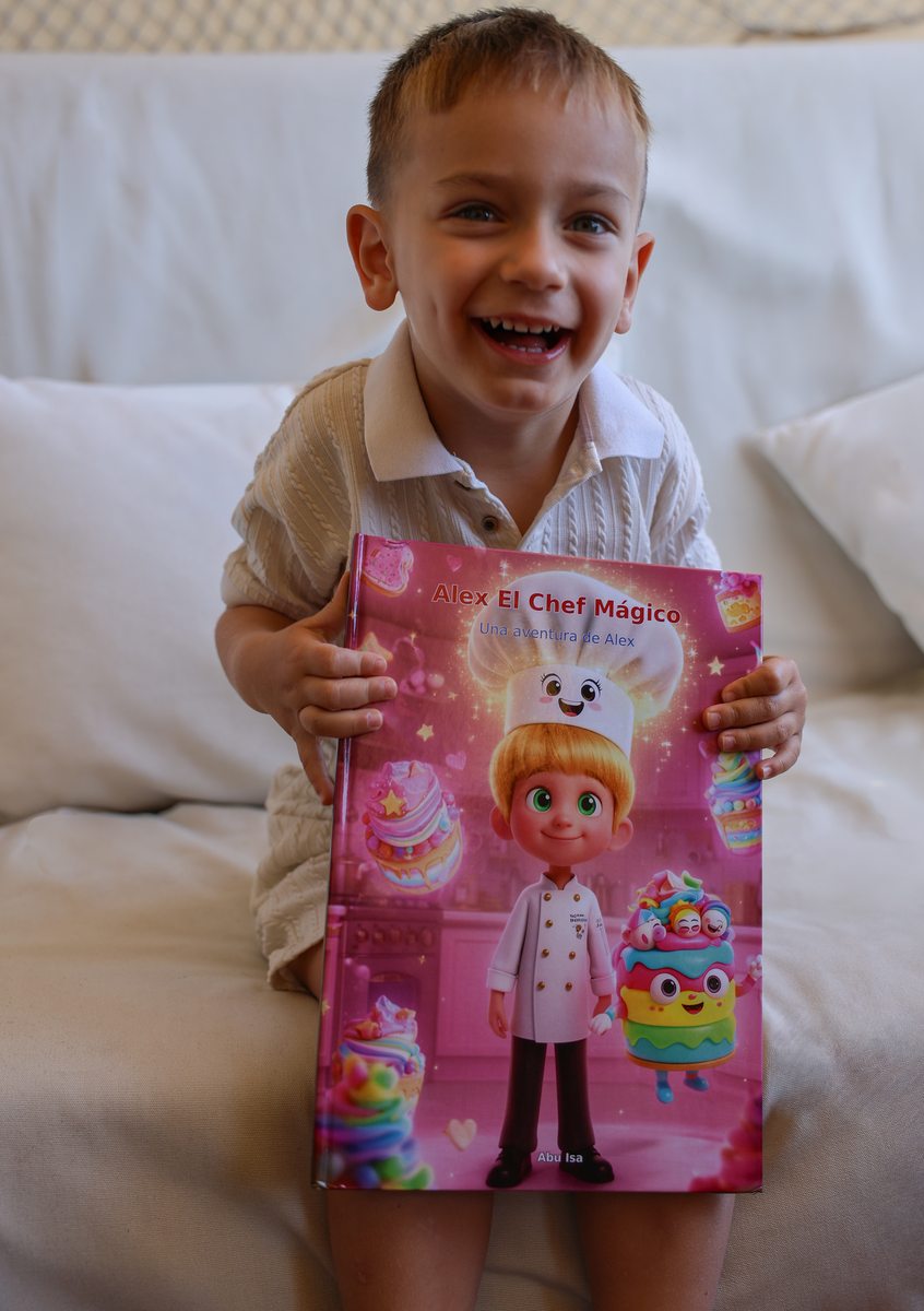Magic Memories Book — libro personalizado real