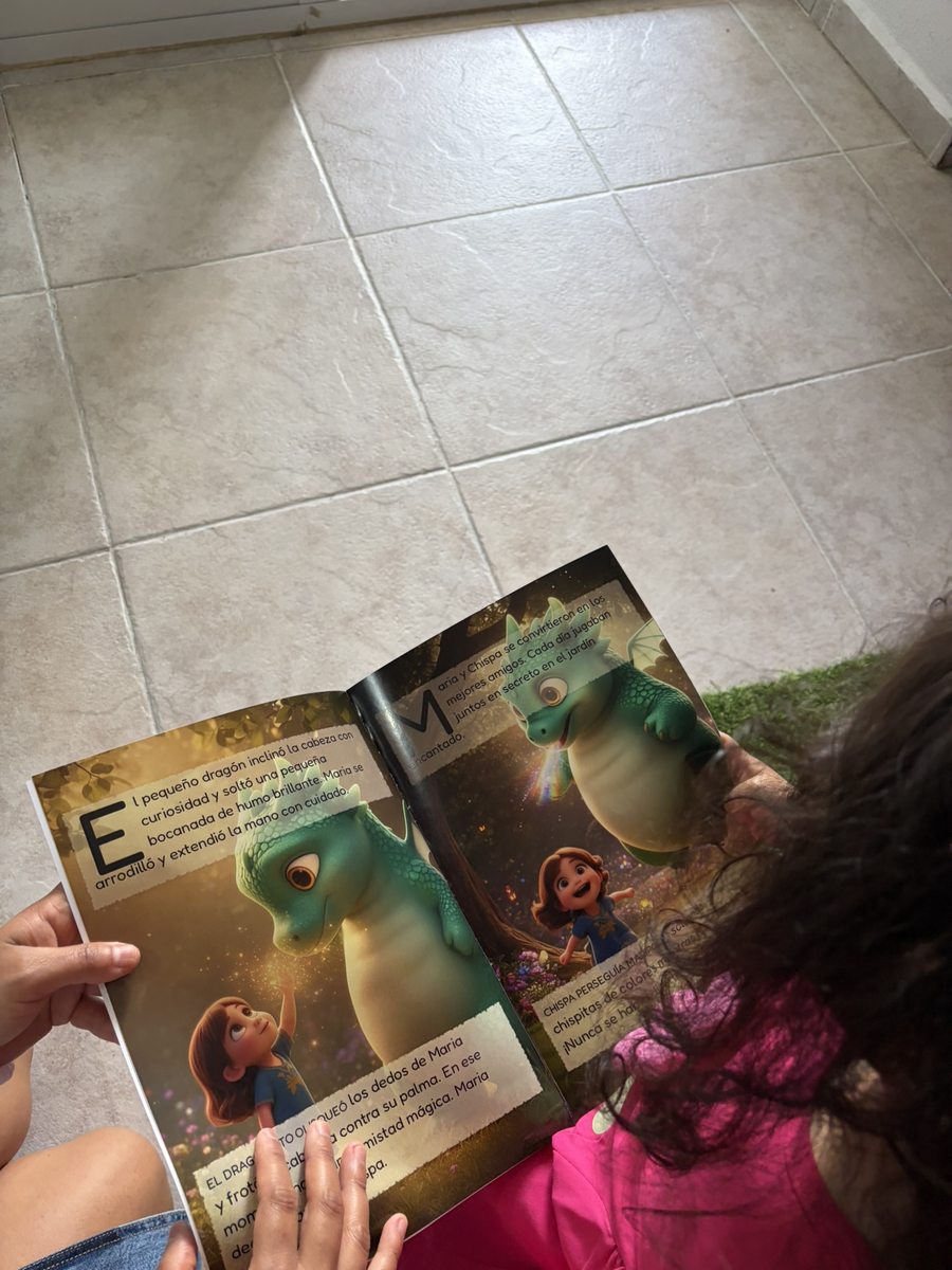 Magic Memories Book — libro personalizado real