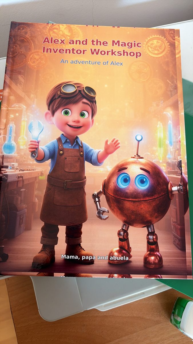 Magic Memories Book — libro personalizado real
